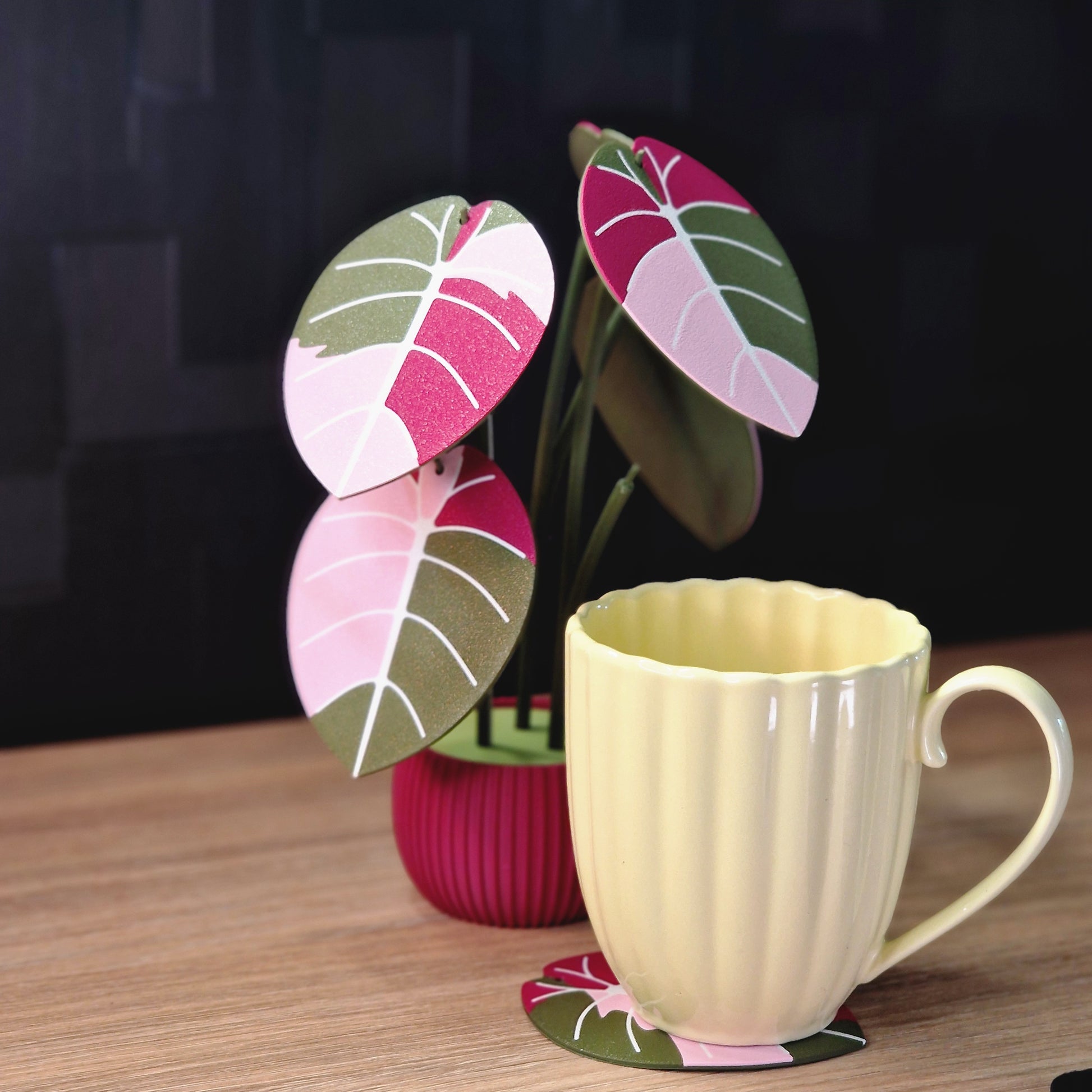 Coasters, Cuprea pink