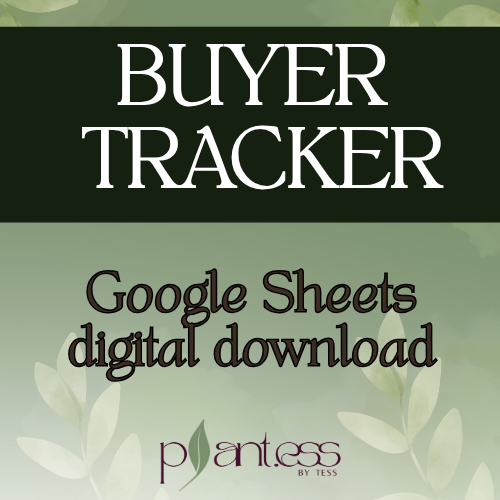 Weekly Plant Sales Tracker GREEN (Google Sheets)