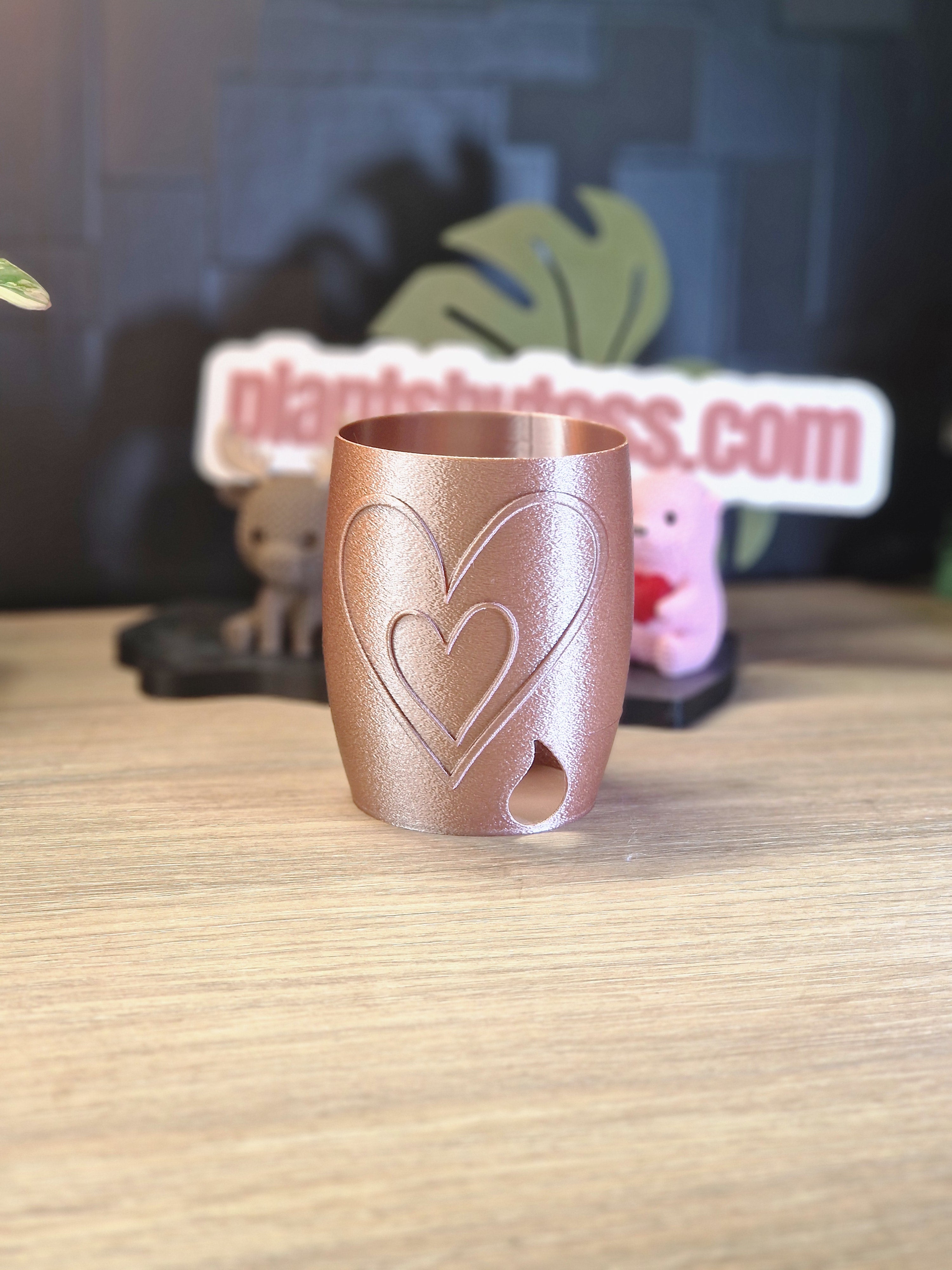 MIDI - Heart-Pot- Silk Collection