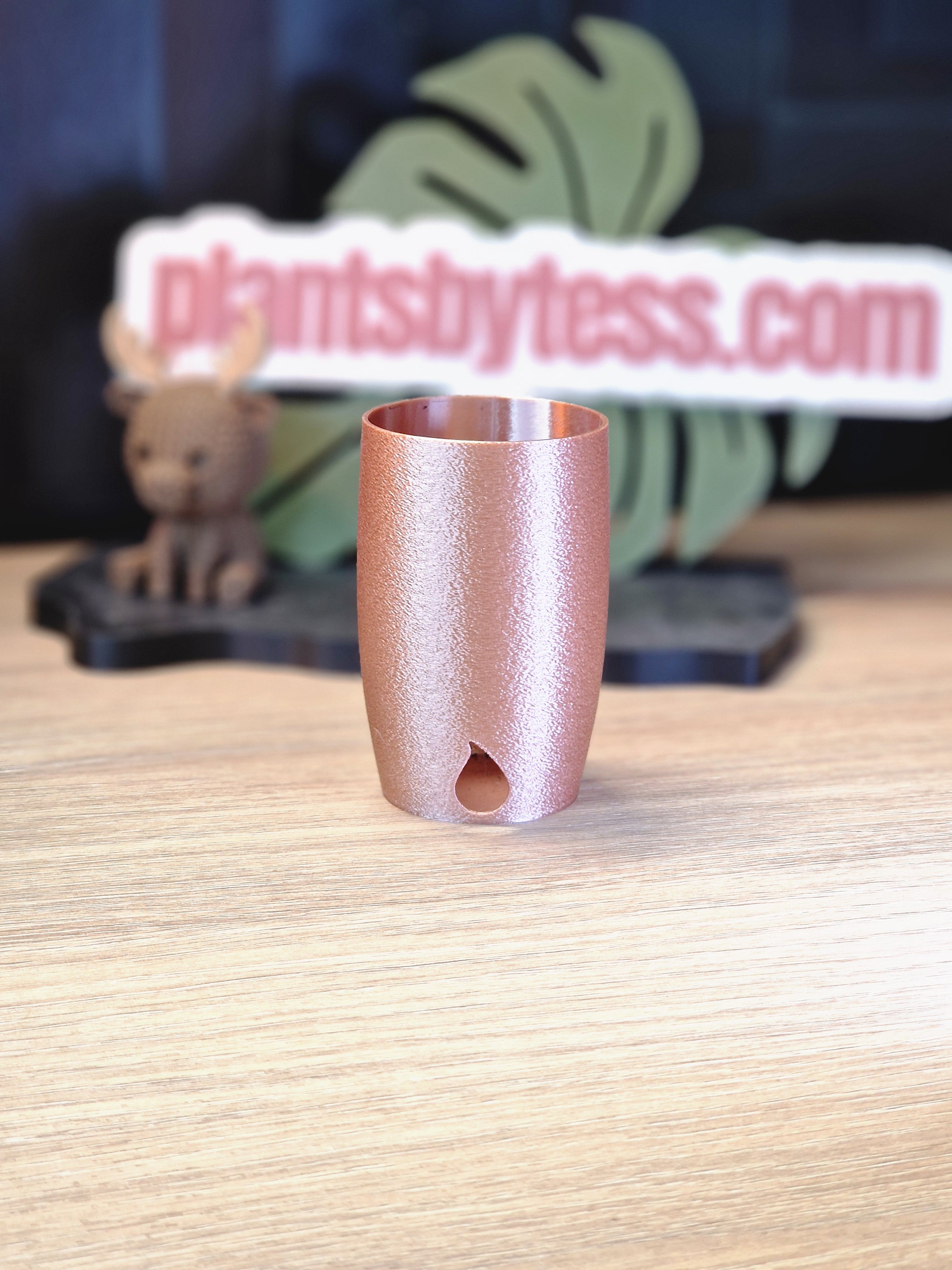 MINI SIPS Outer Pot Plain Silk Collection | 3D Printed Plant Pot