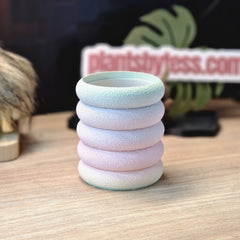 MIDI SIPS Marshmallow Outer Pot | Pink 3D Printed Plant Pot