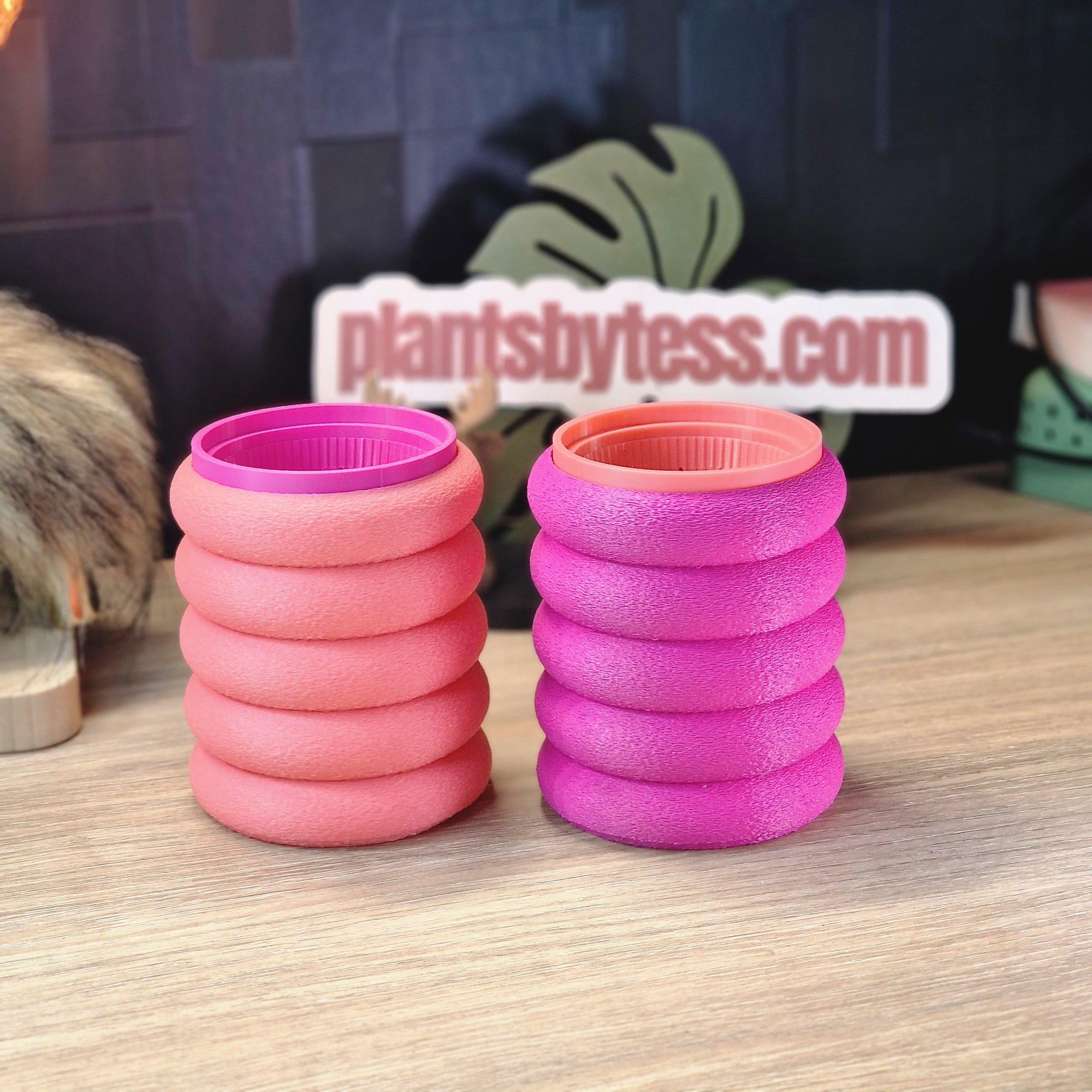 MIDI SIPS Marshmallow Complete Set Bundle | Pink Self-Watering Pot System