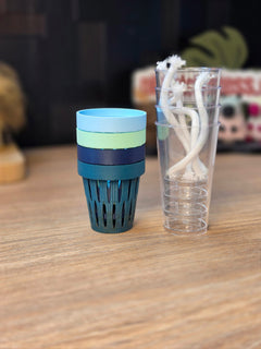 MINI SIPS Bundle Pack of 4 | Self-Watering Plant Pots Save Set