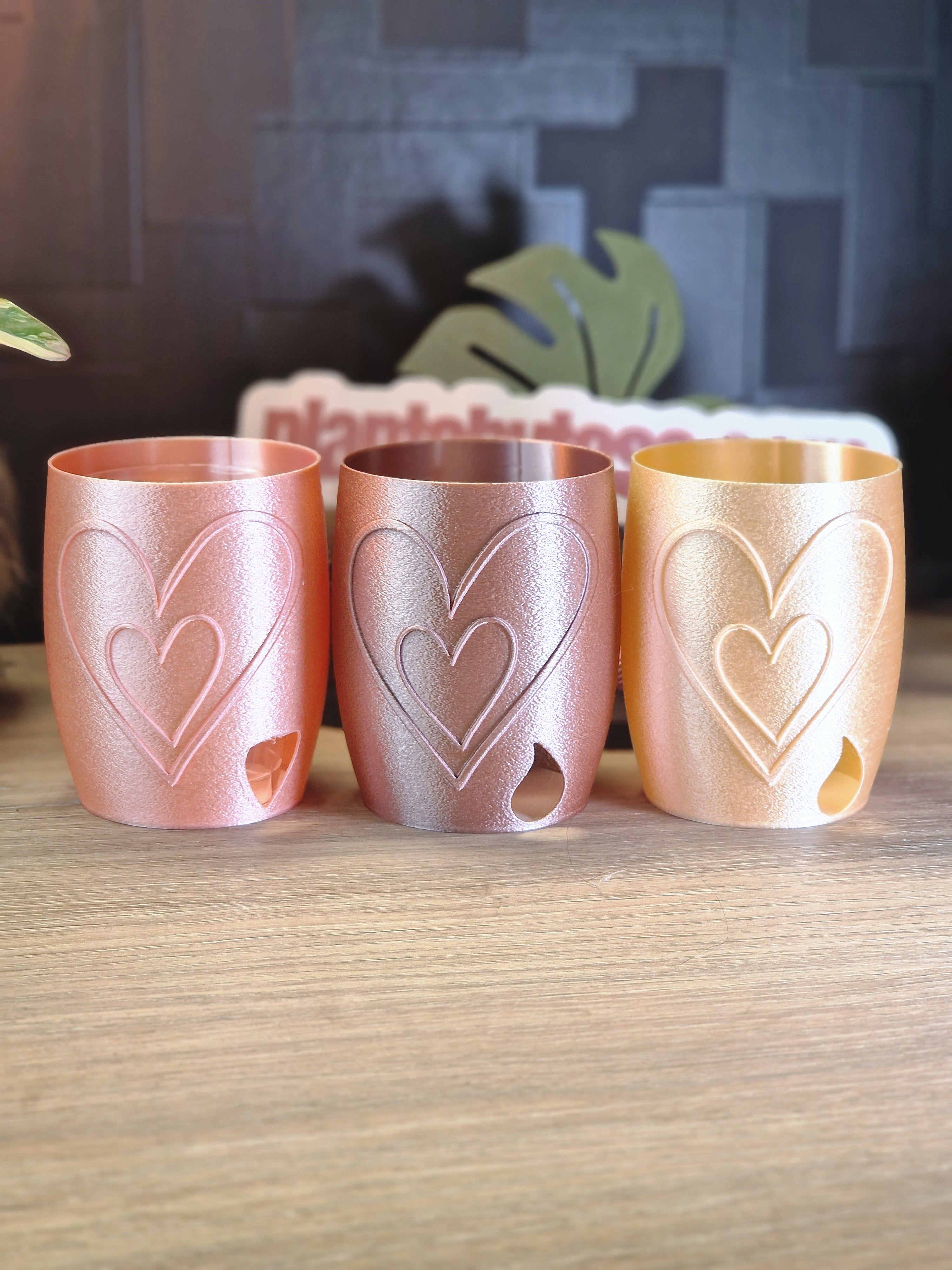 MIDI - Heart-Pot- Silk Collection