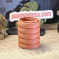 MIDI SIPS Marshmallow Outer Pot | Pink 3D Printed Plant Pot