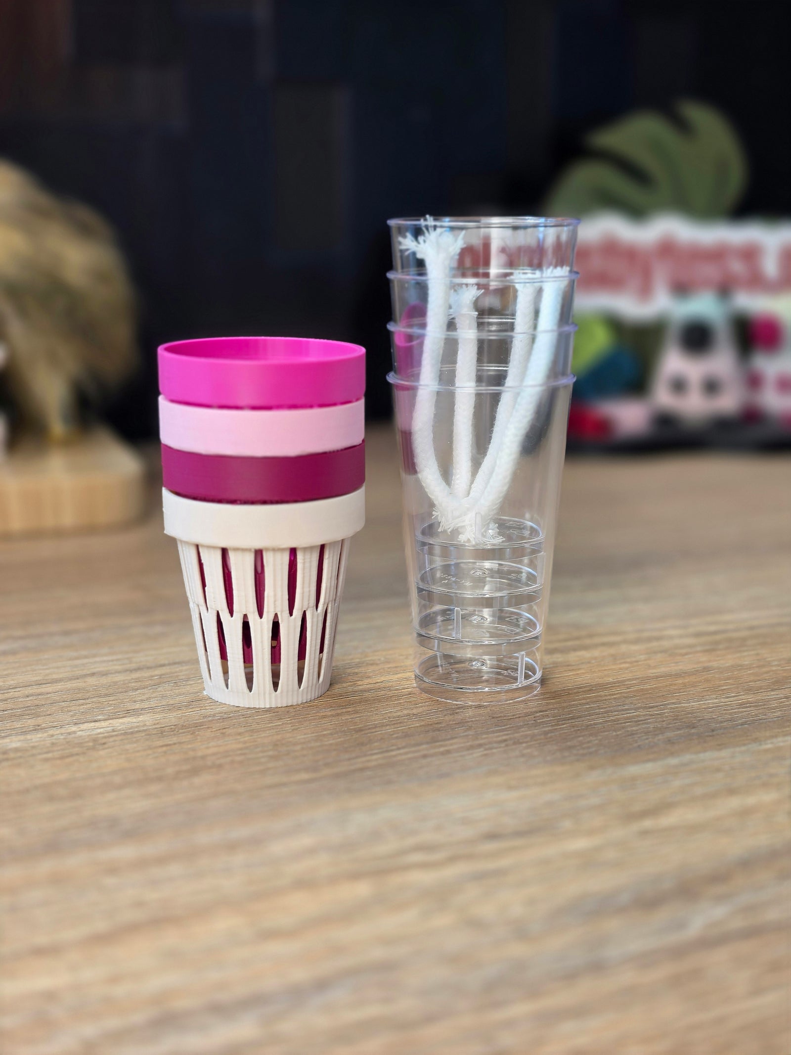 MINI SIPS Bundle Pack of 4 | Self-Watering Plant Pots Save Set