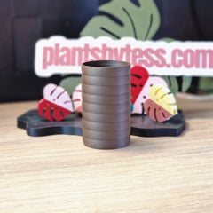 MINI SIPS Marshmallow Outer Pot | Pink 3D Printed Plant Pot