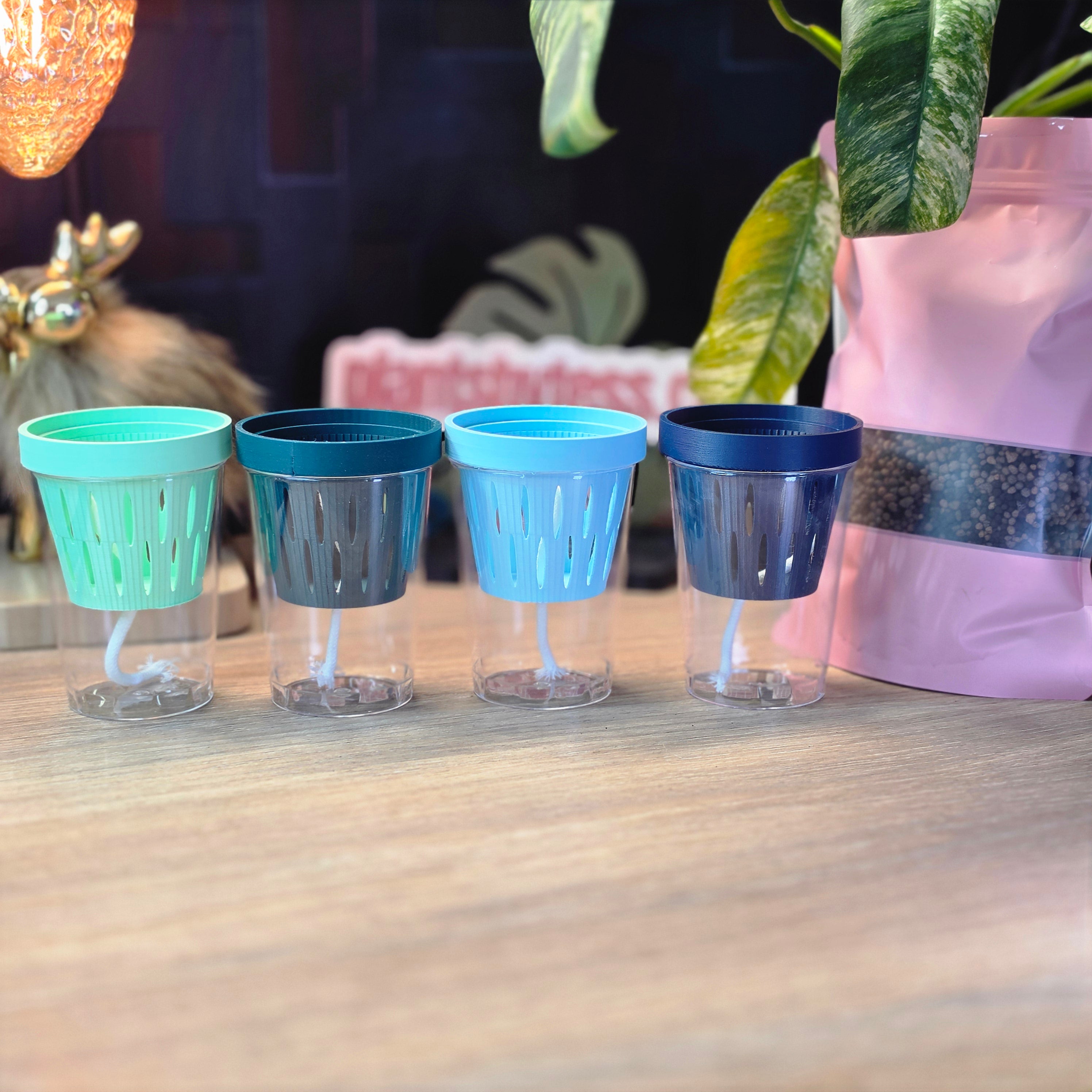 MIDI SIPS Bundle Pack of 4 | Self-Watering Plant Pots Save Set