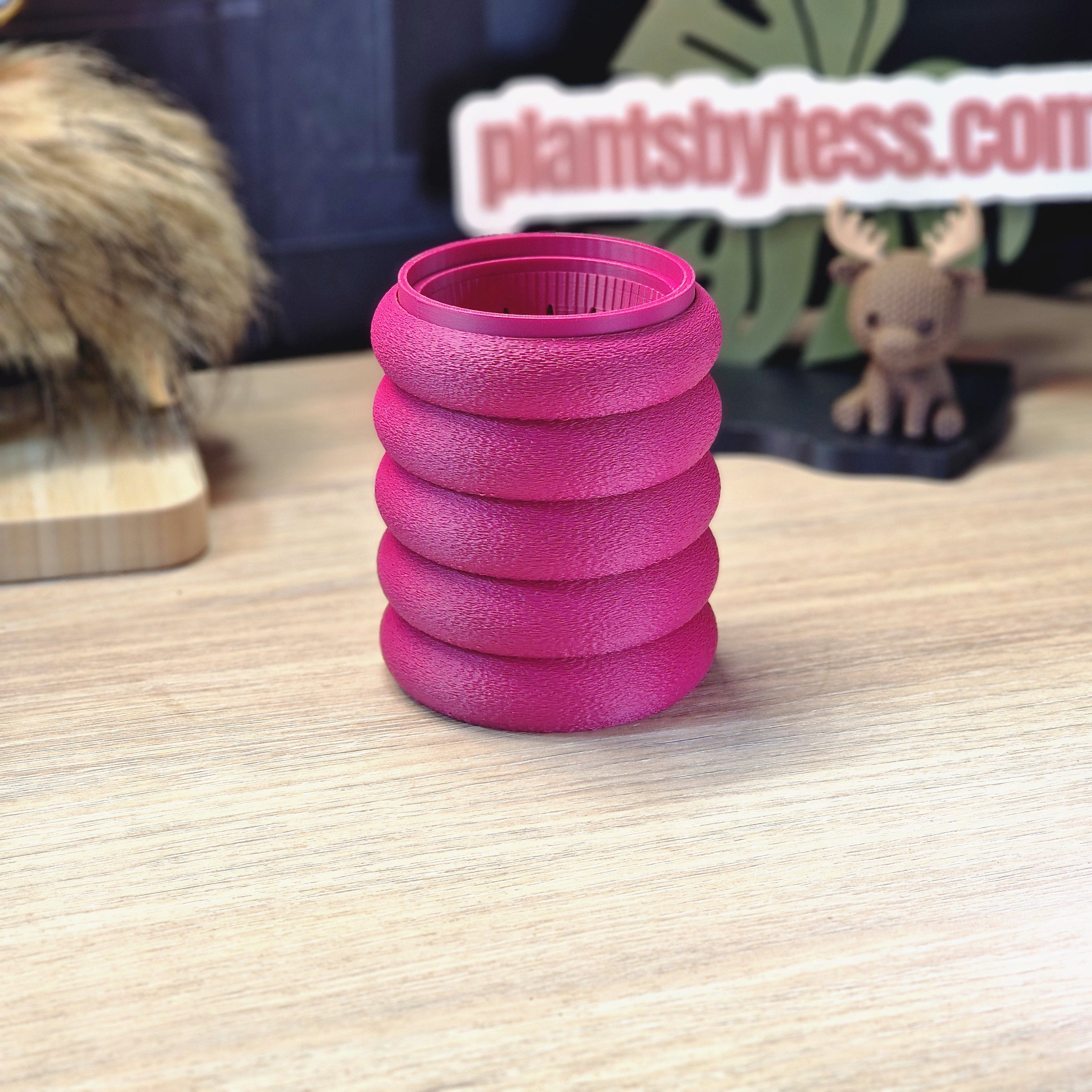 MIDI SIPS Marshmallow Complete Set | Pink Self-Watering Pot System