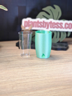 MINI SIPS Outer Pot Plain Silk Collection | 3D Printed Plant Pot
