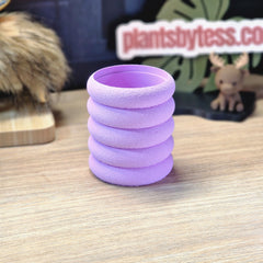 MIDI SIPS Marshmallow Outer Pot | Pink 3D Printed Plant Pot