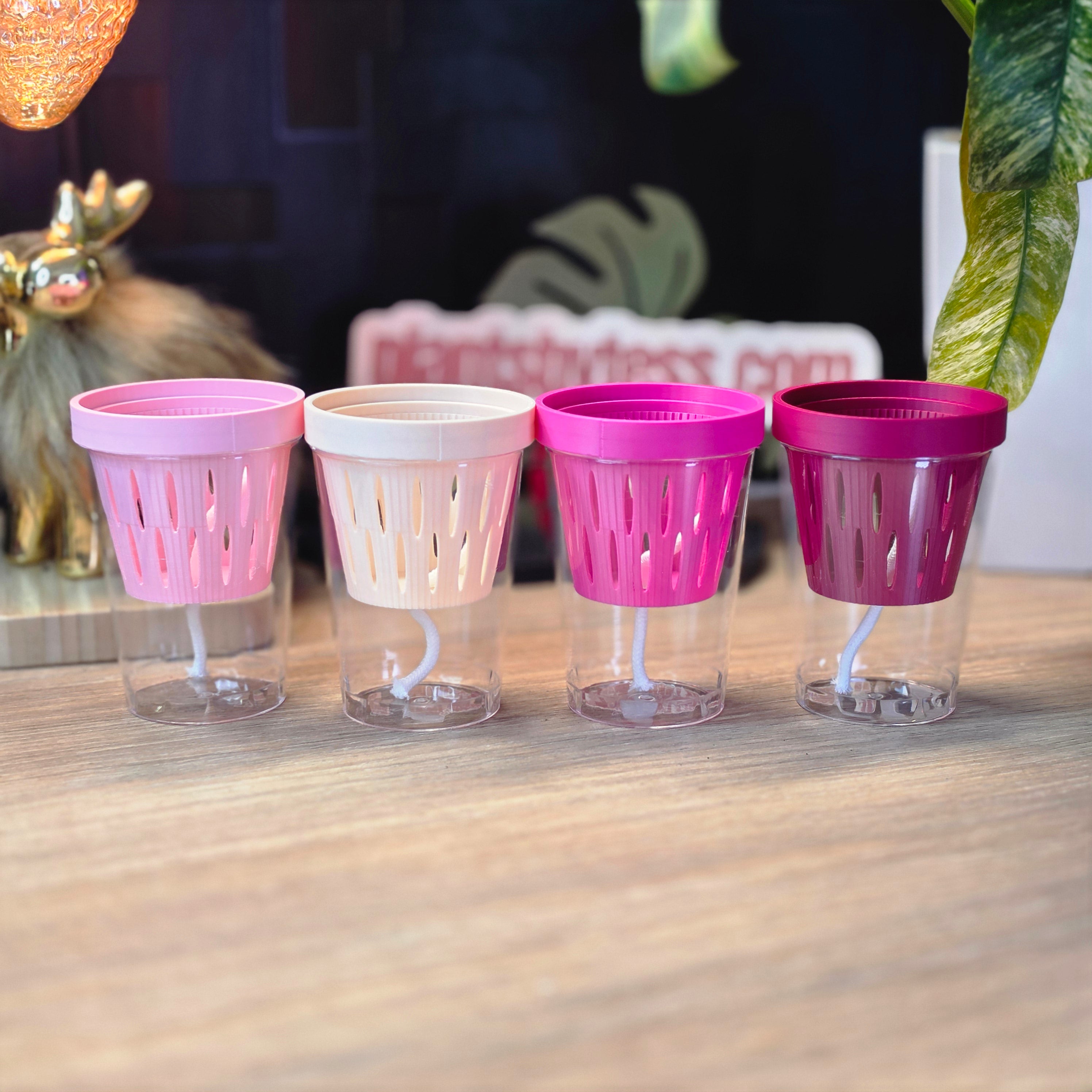 MIDI SIPS Bundle Pack of 4 | Self-Watering Plant Pots Save Set