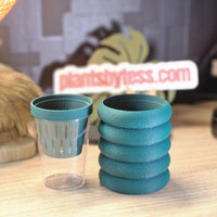 MIDI SIPS Marshmallow Complete Set | Pink Self-Watering Pot System