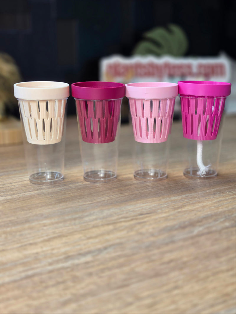 MINI SIPS Bundle Pack of 4 | Self-Watering Plant Pots Save Set