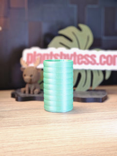 MINI SIPS Marshmallow Outer Pot | Pink 3D Printed Plant Pot